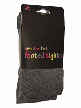 3/$30 sweater knit footed tights